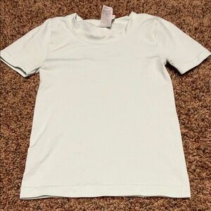 Athleta Light Green (glacier) Momentum Seamless Short Sleeve Tee